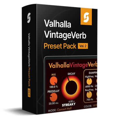 Valhalla VintageVerb Presets Vol. 2
