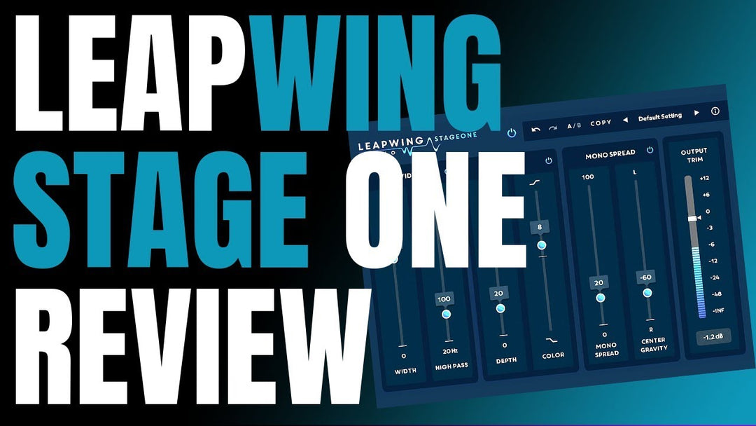 Leapwing StageOne Plugin Review: Stereo Width and Depth for Mastering