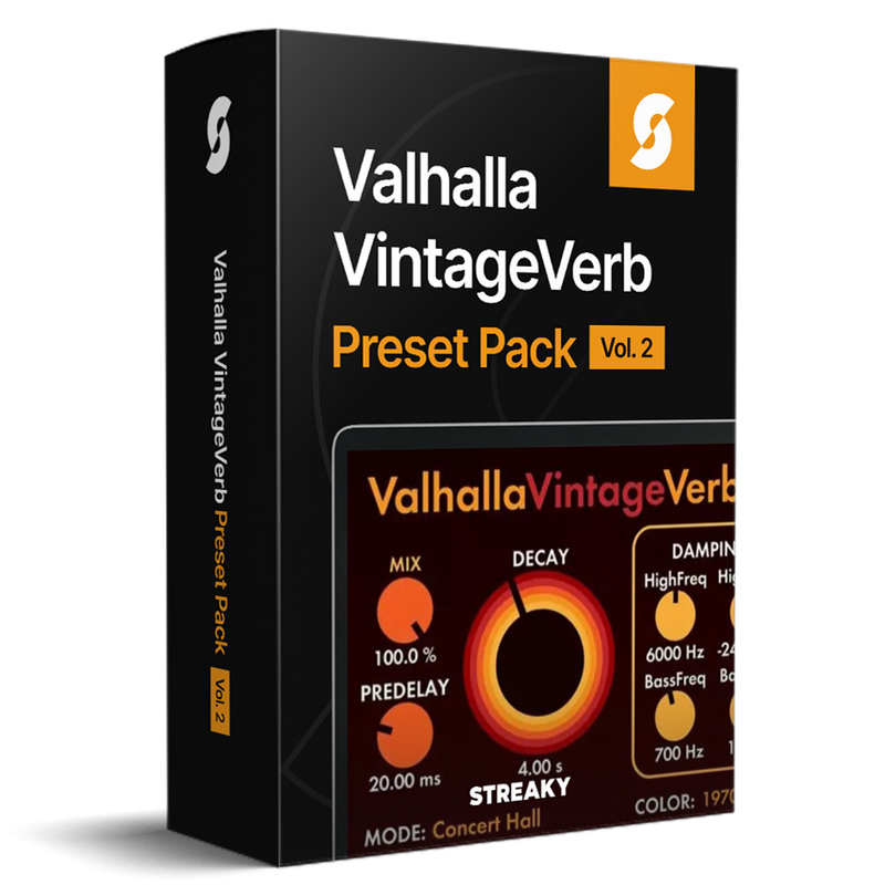 Valhalla VintageVerb Presets Vol. 2